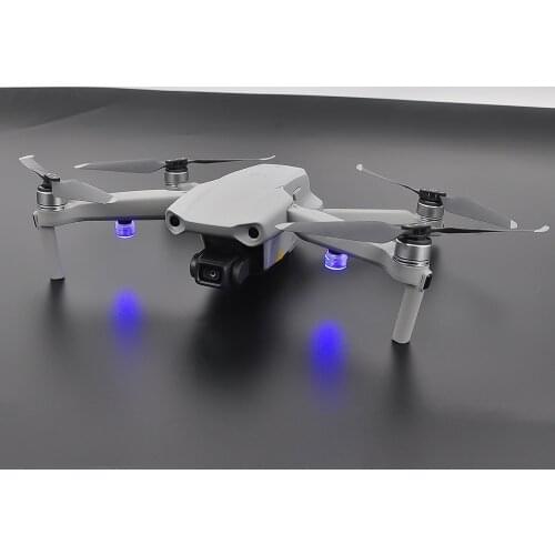 2pcs Colorful Flashlight Parts For Dji MAVIC Mini Mavic Air 2 Strobe Searching Lighting Night Drone Mini Accessories