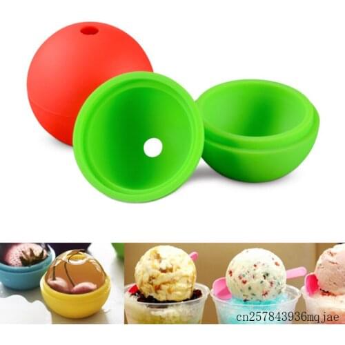 50pcs Silicone Ice Ball Mold Cake Mould 6 cm Round Shaped Ice Mould Kicthen Baking Tools