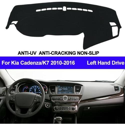Car Dashboard Cover For Kia Cadenza K7 2010 2011 2012 2013 2014 2015 2016 Dash Mat Pad Carpet Dashmat Sun Shade Pad Car Styling