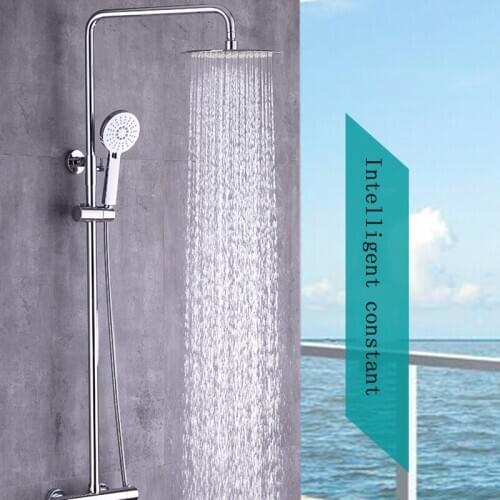 Shower System tThermostatic Shower Set Bathroom Shower Faucet Handheld Shower Head Brass Faucet Shower Wall Mounted Shower Set