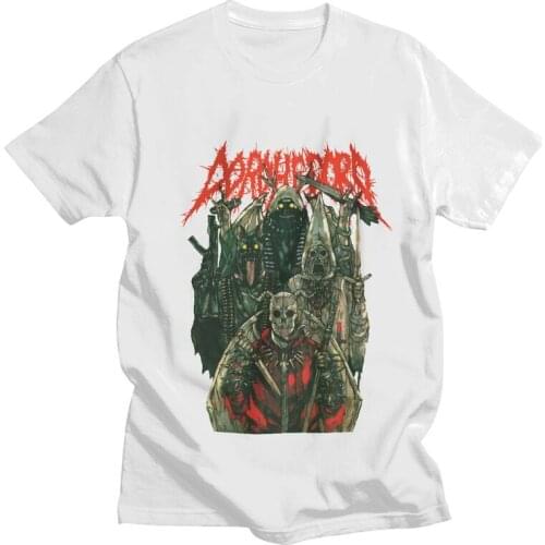 Dorohedoro T-shirt Men Streetwear T Shirt Short Sleeve Anime Manga Kaiman Tshirts 100% Cotton Tees Top Clothes