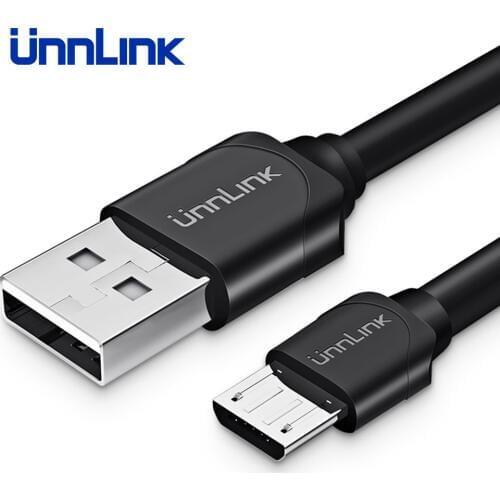 Unnlink Micro USB Power Cable 3.5 Meter DC 5V 2A Wire Power Supply Cable Cord For Car DVR Dash Camera Driving Recorder GPS