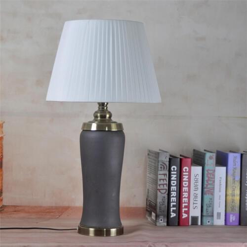 Ceramic Lamp Hotel Model Room Bedside porcelain Table Lamp American Guest Room Ceramic Table Lamp Decorative