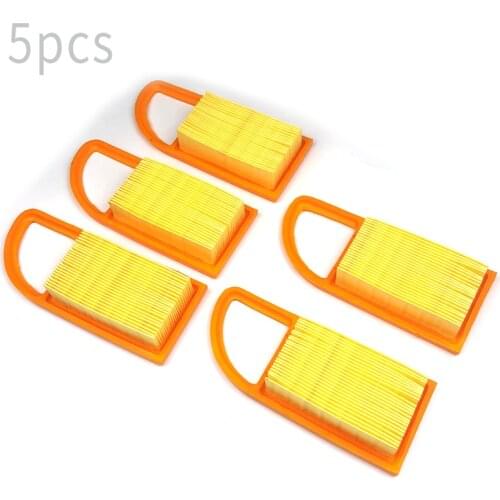 5PCS HEPA Air Filter Kit Lawn Mower Accessories For Stihl BR500 BR550 BR600 Backpack Blower 4282 141 0300 Repair Replacement
