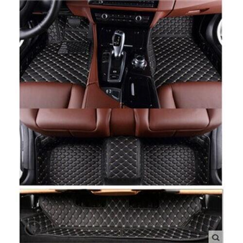 Best quality rugs! Custom special car floor mats for Honda Pilot 7 8 seats 2016-2009 durable waterproof carpets for Pilot 2013