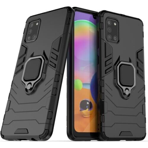 Magnet Ring Holder Case For Samsung Galaxy A31 A51 A71 A11 A41 A21 Armor Phone Bumper Back Case