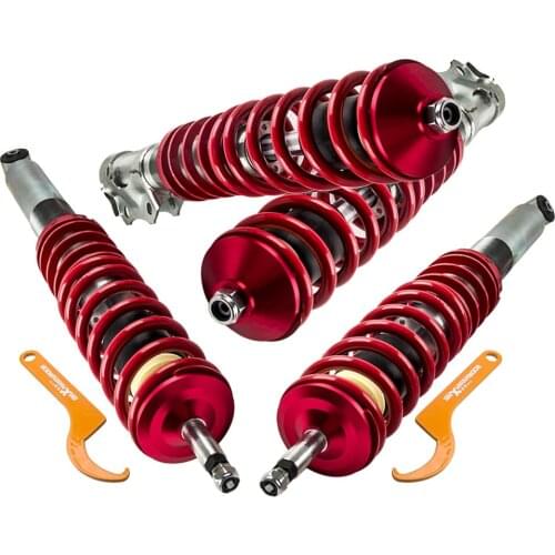Coilover Spring Strut Skocks Kit for Vento 94-98/ For VW Golf MK2 MK3 A2 A3 1G Absorber Suspension Dampering Camber Plate Engine