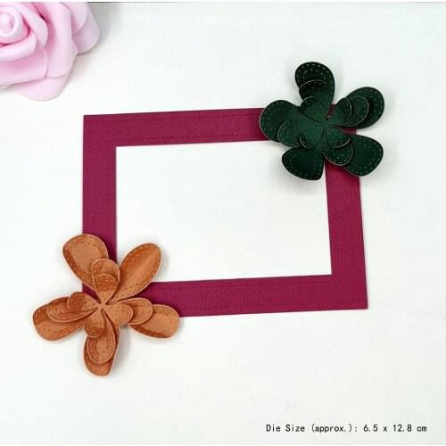 Four Leaf Flower Metal Cutting Dies For Scrapbooking New Troqueles Stamps And Planner Dies Embossing Folder Cut Stencil