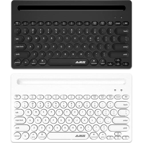 Fashion Desktop 2.4G Wireless Bluetooth BT Dual-mode Keyboard 79 Keys Round Keycaps, Work From Anywhere