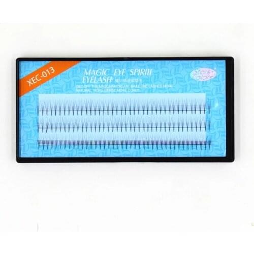 Natrual 0.07mm C Curl Super Thickness Faux Mink 3D Silk Lashes False Eyelash Extensions Tool Fashion Fake Lash