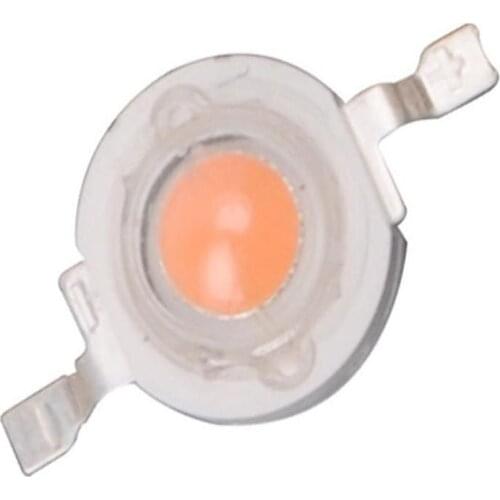 Wholesale LED diode 1W LED light bead pink light color surface mount LED diode 1W LED bead,1000pcs/lot