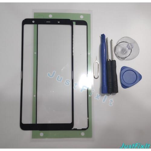 10 pcs/lot A750 Touch Screen Front display Glass Touch Panel A750 For SAMSUNG Galaxy A7 2018 Touch Panel