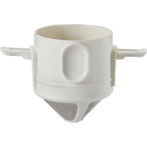 Foldable Reusable Coffee Filter Coffee Maker Mesh Holder Stainless Steel Machine for Household Kitchen Coffee Tools