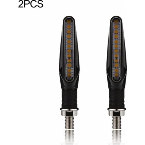 2 Pcs Universal LED Motorcycle Turn Signal Light 12V IPX66 Waterproof Flasher Indicator Blinker Motorcycle Flashing Lights