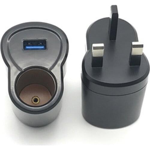 220V To 12V AC To DC Home Car Cigarette Lighter Socket USB Power Adapter Auto Power Adapter Converter Car Charger Accessories