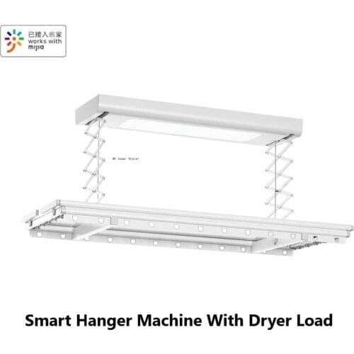 Original Xiaomi Mijia Smart Hanger Machine With Dryer Load capacity 35kg Work With Mihome APP With Airing Rod For Smart Home