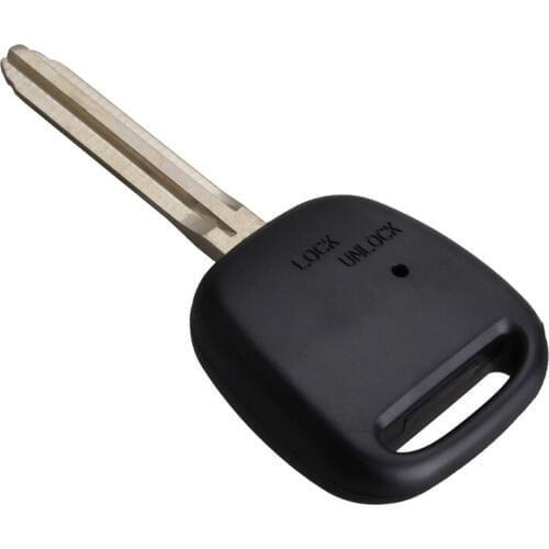 Yetaha 1 Side Button Remote Car Key Shell Case Replacement Fob Cover For Toyota Carina Estima Harrier Previa Corolla Celica