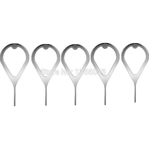 100pcs Sim Card Tray Removal Eject Pin Key Tool Stainless Steel Needle eject pin for iPhone iPad Samsung for Huawei xiaomi
