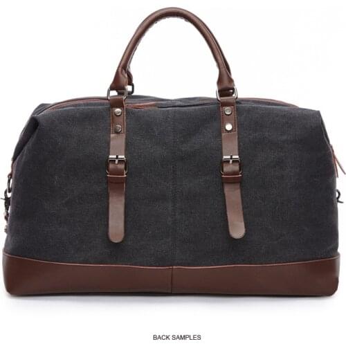 2020 new retro canvas travel Large Weekend Bag large capacity Overnight Male Handbag