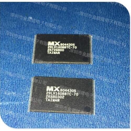 5pieces MX29LV160BBTC-70 16M-BIT [2Mx8/1Mx16] TSOP