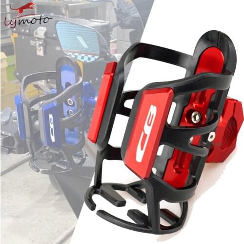 For Honda CB125R CB150R CB190R CB250R CB300R CB400 CB500X Motorcycle Accessories Holder CNC Aluminum Beverage Water Bottle Cage