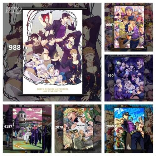 JoJos Bizarre Adventure Anime Manga Anime Posters Canvas Painting Wall Decor Wall Art Picture for Living Room Decor Home Decor