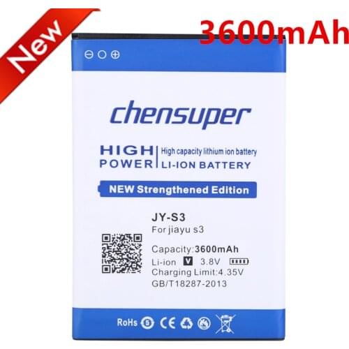 Chensuper 3600mAh JY S3 / JY-S3 Phone Battery for JIAYU S3
