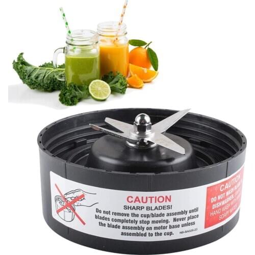 Stainless Steel Holder Straight/Cross Blade for NutriBullet Rx N17-1001 Blender Juicer Extractor Replacement Hot 40a