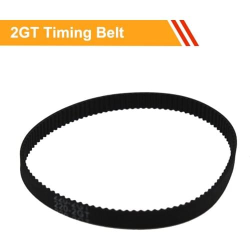 GT2 Belt 2GT-188/190/192/194/200/202/204/208/214/220/228mm Timing Belt Cord 6/10mm Belt Width Rubber Belts Round