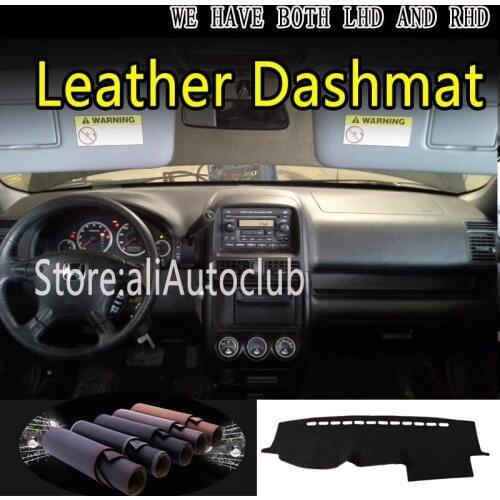 For honda crv cr-v g2 2002 2003 2004 2006 Leather Dashmat Dashboard Cover Dash Mat Sunshade Carpet Car Styling auto accessories