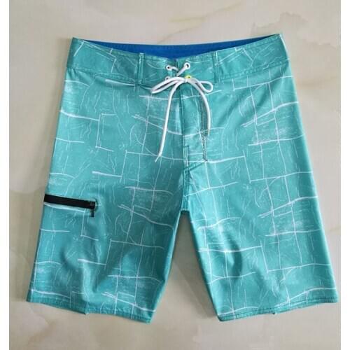 Mens Beach Shorts Mid-length Pants Quick Dry Swiming Trunks Surfing Leisure Boxer Stem-pipe Pants /50