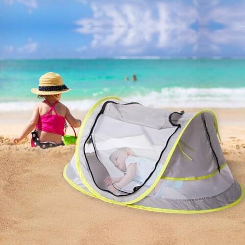 Kids Safety Nylon Tent Tear Resistant Indoor Outdoor UV Protection Mobile Bed Discovery Tube Tunnel Tent Toys