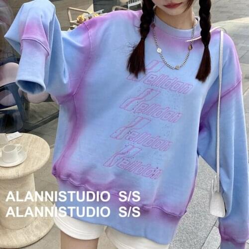 2021 New Autumn Elegant Unisex Sweatshirt Fashion Letter Print Women Pullovers Loose Casual High Quality Men Pullovers T560
