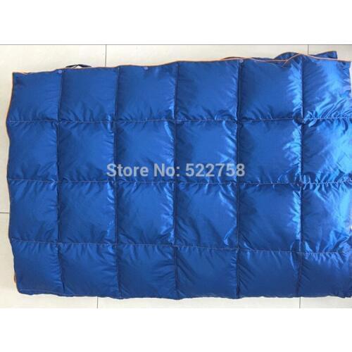 Goose down blanket throw for spring and autumn camp 55x70 inch Popular and hot sale in USA free shipping