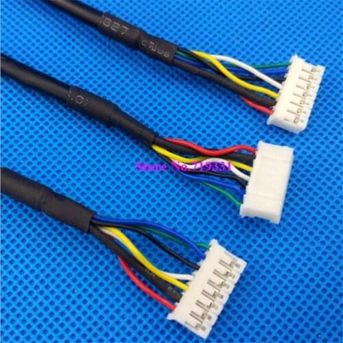 PH 2.0mm 7pin Terminal with shielded wire 2.0mm pitch terminal wire PH-7 core shielded cable 5P 6 hole 8pin