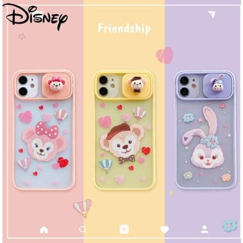 DISNEY 2021 Minnie Silicone Case for IPhone 11 Pro Xs Max iPhone SE 2020 6 6S 7 8 Plus Official Liquid Silicon 360 Full Cover