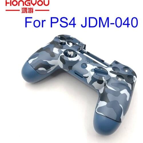 Replacement Camouflage Housing Shell Case Cover For Playstation 4 Pro PS4 Pro Controller JDS 040 JDM-040 Upper Bottom Shell