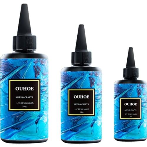 UV Resin Glue Clear Gel Hard Type Solar Ultraviolet Solidify Cure Resin Activated Crafts For DIY Jewelry Mold