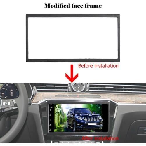 Universal 2DIN Car Radio Frame for 178*100mm Auto Car ABS Panel MP5 Player Frame Trim Mounting Kit Auto Accessories Frame