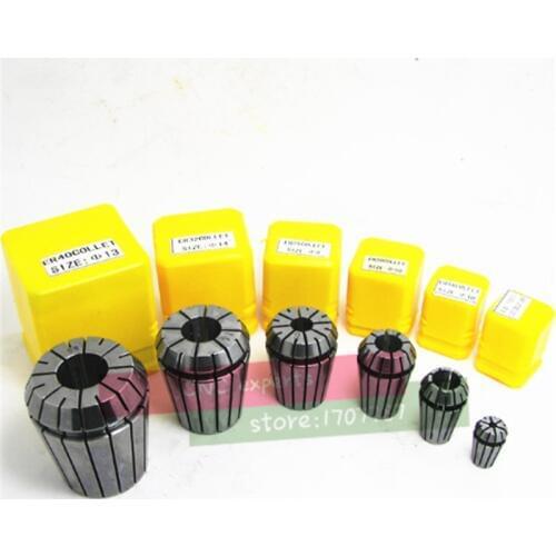 1pcs ER25 1-16MM 1/4 6.35 1/8 3.175 1/2 12.7 Spring Collet High Precision Collet Set For CNC Engraving Machine Lathe Mill Tool