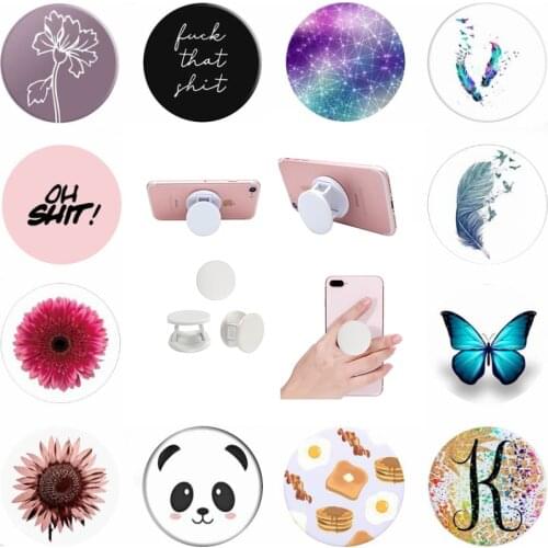 2021 попсокет Butterfly Panda Cute Popped Mobile Phone Holder Expanding Grip Stand Mount Pocket Socket for all Phones