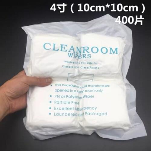 400 PCS/Bag Soft Cleanroom wiper cleaning Non Dust anti-static LCD Repair Tool Wiping Cloth for Class Clean Rooms clean wipe