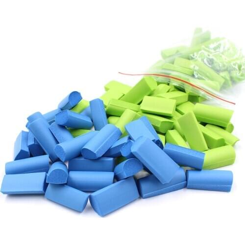70pcs Multicolor Sponge Chunks Addition For Slime Supplies Lizun Accessories Filler Charms for Slime Bead Foam Clay Mud