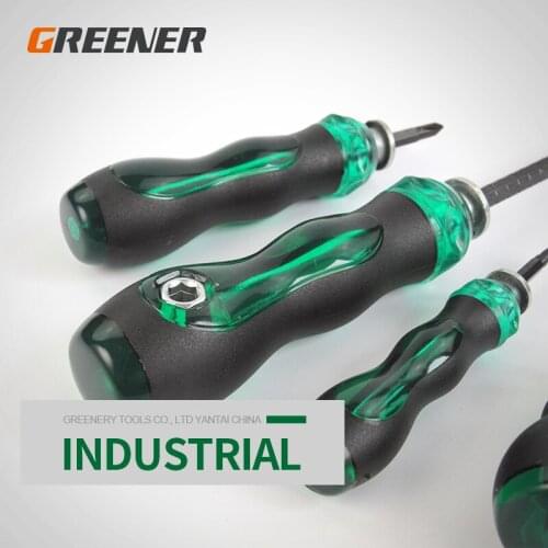 Dual-purpose screwdriver Telescopic screwdriver cross word Household Bits T-type ratchet wheel Screw Driver Repair Hand Tools