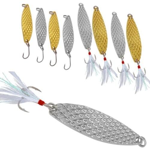 New Lure Bait Product Super Leech Pineapple Masonry Reflective Sequins Feathered Metal Long Shot Underwater Rotating Artificial