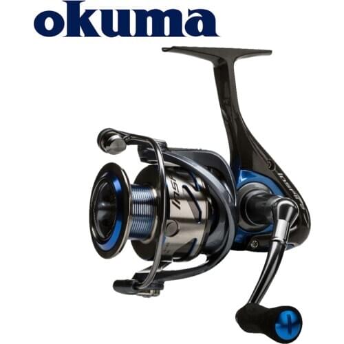 OKUMA Inspira Spinning Fishing Reel Carbon Frame Lightweight Red/Blue/White 5.0:1 8+1BB 5.9-7.9KG Power Freshwater Reels