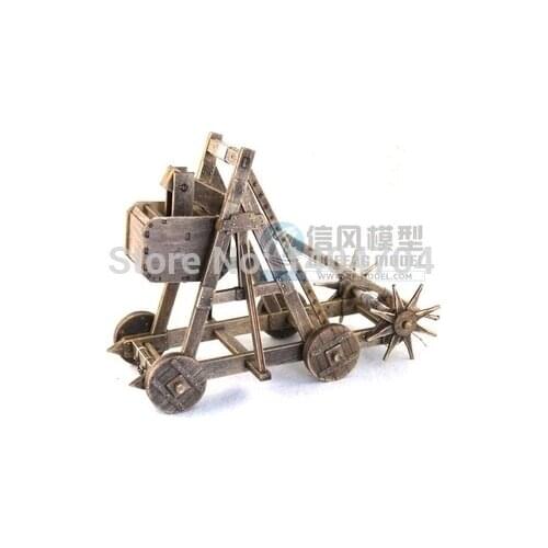 NIDALE Model classic wooden model kit ancient empire catapult Wooden model 3D puzzle assembly toys