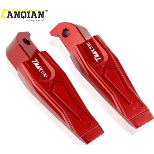 Motorcycle Rear Foot Pegs Rests Passenger Footrests For Yamaha TMAX500 T-MAX500 XP500 T-MAX 500 DX SX 2012-2019 2017 2018 2019