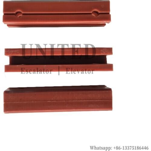 Elevator Guide Shoe Insert KM85119G09 L140mm W30mm Groove W9mm