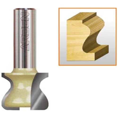 Door wood panel edge curve making cnc cutter